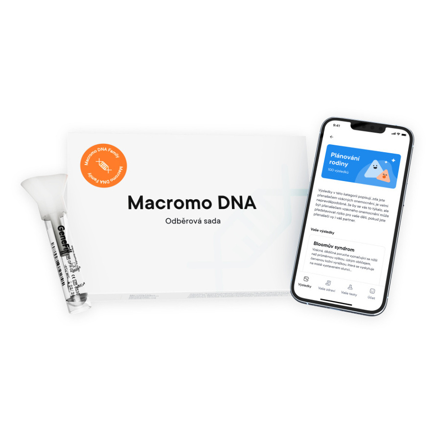 Levně MACROMO DNA Family Genetický test rizik pro rodiče