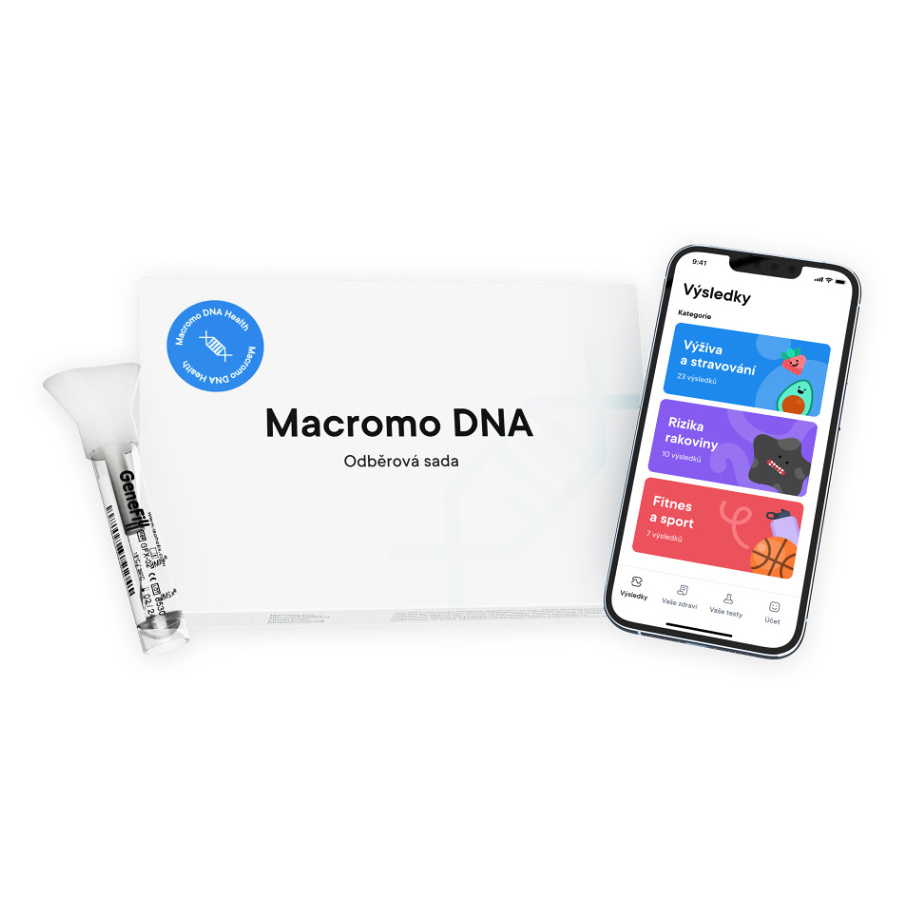 E-shop MACROMO DNA Health Genetický test pro zdraví