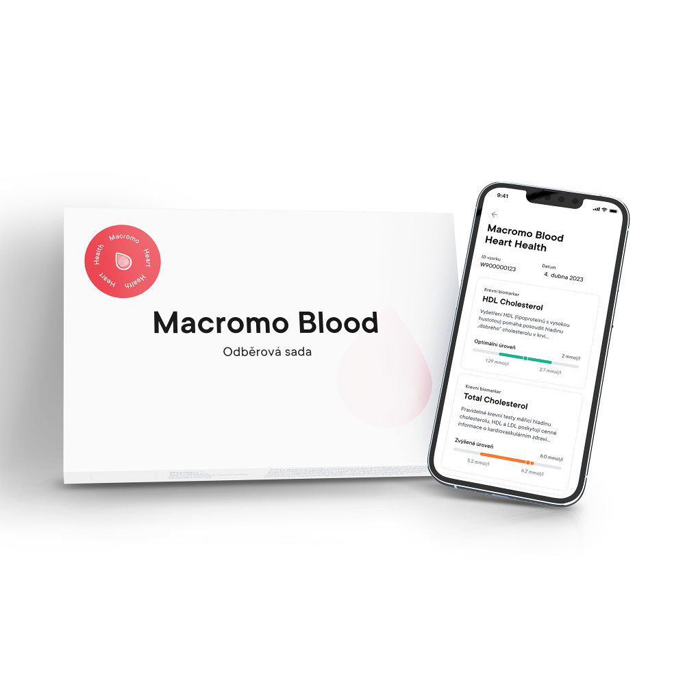 MACROMO krevní test Zdravé srdce