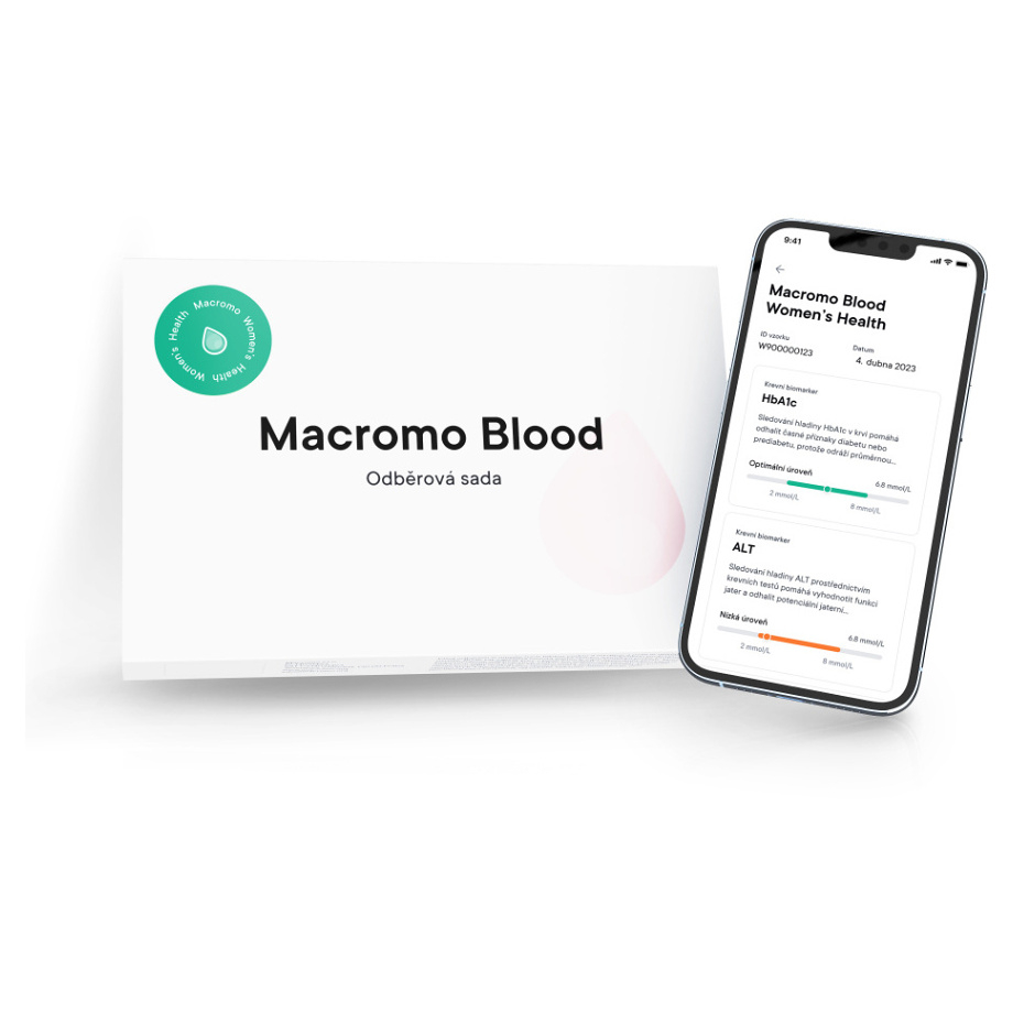 MACROMO krevní test Ženské zdraví