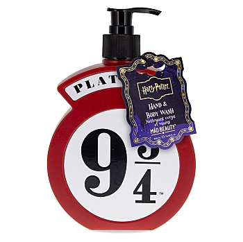 MAD BEAUTY Harry Potter koupelový sprchový gel s pumpičkou 500 ml (Mýdla a sprchové gely pro děti) - Hydratační, Čistící