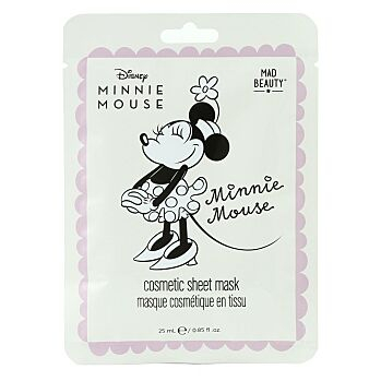MAD BEAUTY Minnie bow magic hydratační textilní maska na obličej 25 ml (Dětská dekorativní kosmetika a parfémy) - Hydratační, Vyživující, Zvláčňující