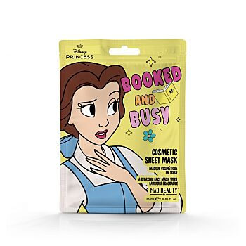 MAD BEAUTY Disney princess relaxační textilní maska na obličej 25 ml (Dětská dekorativní kosmetika a parfémy) - Hydratační, Zvláčňující