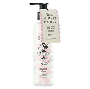 MAD BEAUTY Minnie bow magic  tělový krém s pumpičkou 200 ml (Dětské krémy) - Hydratační, Zklidňující, Tělové, Zvláčňující