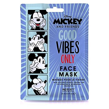 MAD BEAUTY Mickey and Minnie výživa a hydratace textilní maska 25 ml (Dětská dekorativní kosmetika a parfémy) - Hydratační, Vyživující, Zvláčňující