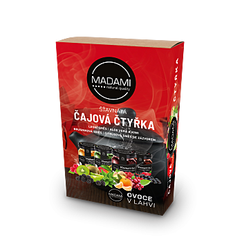 MADAMI Čajová čtyřka 4 x 55 g (Pečené čaje)