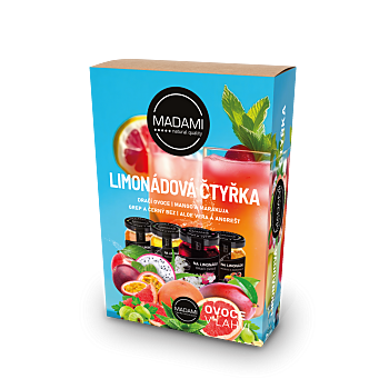 MADAMI Limonádová čtyřka 4 kusy (Sirupy a šťávy)