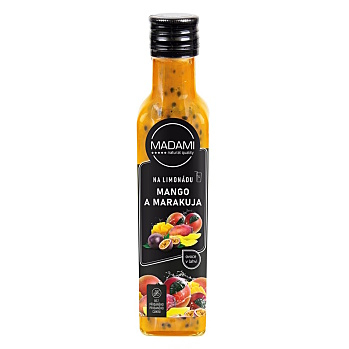 MADAMI Ovoce na limonádu mango & maracuja 250 ml (Sirupy a šťávy) - Přírodní