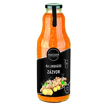 MADAMI Ovoce na limonádu zázvor 1000 ml (Sirupy a šťávy)