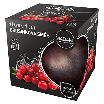 MADAMI Šťavnatý čaj brusinková směs 500 g (Pečené čaje)