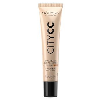 MÁDARA City Hyaluronový CC krém Středně béžová SPF15 40 ml