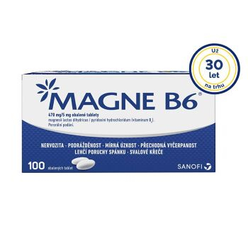 MAGNE B6 470 mg / 5 mg 100 tablet