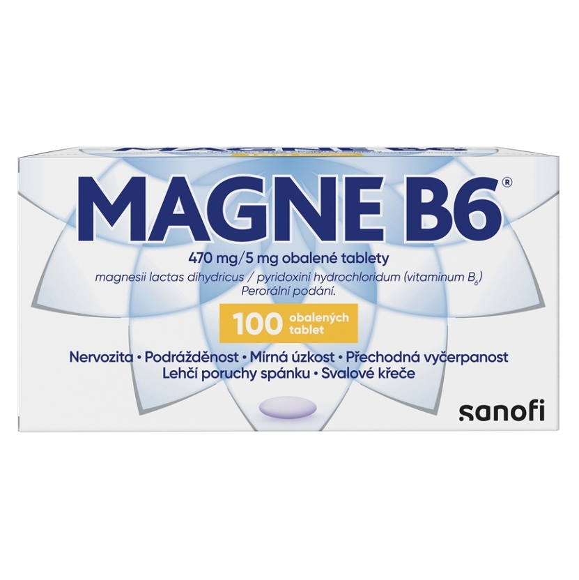 Levně MAGNE B6 470 mg / 5 mg 100 tablet