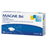 MAGNE B6 470 mg / 5 mg 40 tablet