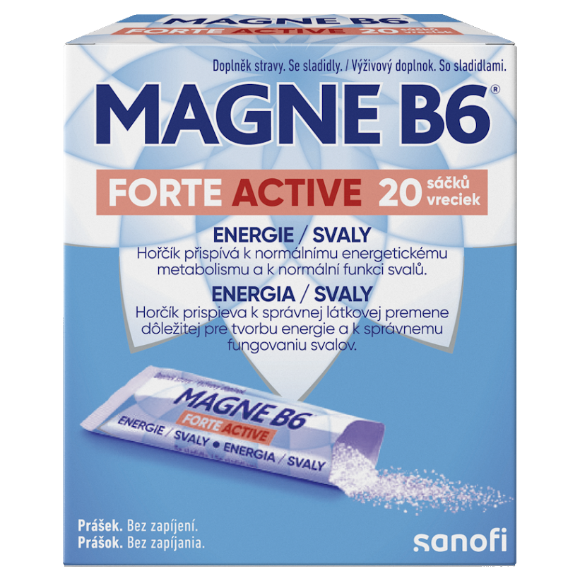 Levně MAGNE B6 Forte Active 20 sáčků