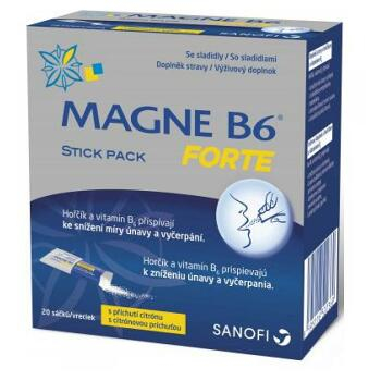 Magne B6 Forte Stick Pack 20 ks