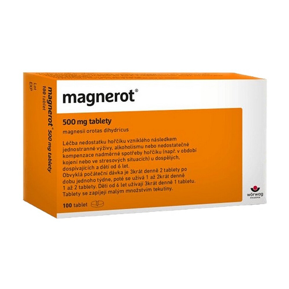 MAGNEROT 500 mg 100 tablet II