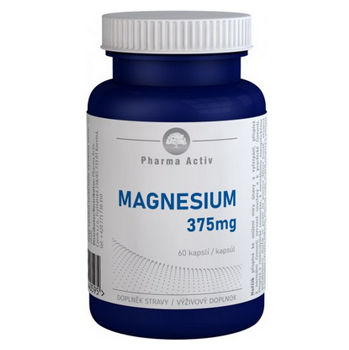 PHARMA ACTIV Magnesium 375 mg 60 kapslí
