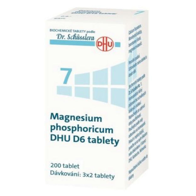 Levně DR. SCHÜSSLERA Magnesium phosphoricum DHU D6 No.7 200 tablet