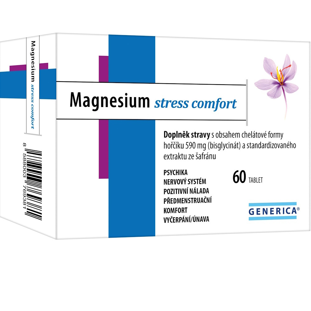 E-shop GENERICA Magnesium stress comfort 60 tablet