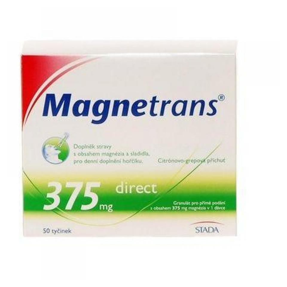Levně MAGNETRANS 375 mg 50 tyčinek granulátu