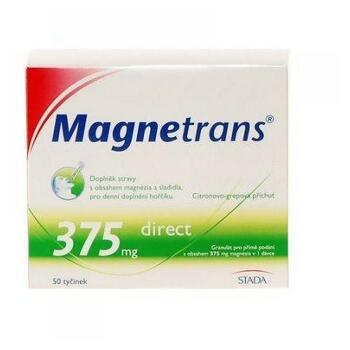 MAGNETRANS 375 mg 50 tyčinek granulátu