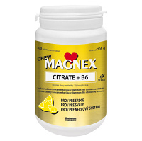 MAGNEX Citrate 375 mg a vitamin B6 100 žvýkacích tablet