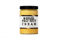 BEAR FOOT Pro-Nut Cream, arašídové máslo s proteinem, vanilka, 550 g