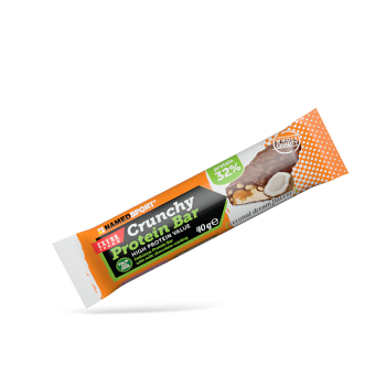 NAMEDSPORT Crunchy Proteinová tyčinka 32% Coconut Dream 40 g, expirace