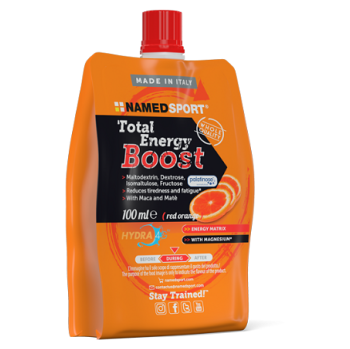 NAMEDSPORT Total Energy Boost s příchutí červený pomeranč 100 ml