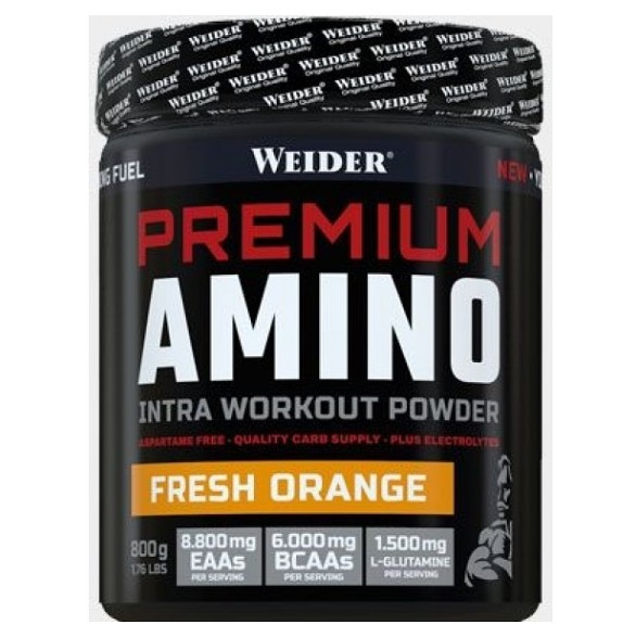 E-shop WEIDER Premium Amino - nestimulační předtréninková směs 800 g