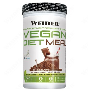 WEIDER Vegan dietní čokoládové jídlo 540 g