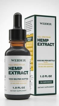 WEIDER HEMP EXTRACT FULL SPECTRUM (EXTRAKT Z KONOPÍ) 30 ml (Aminokyseliny)