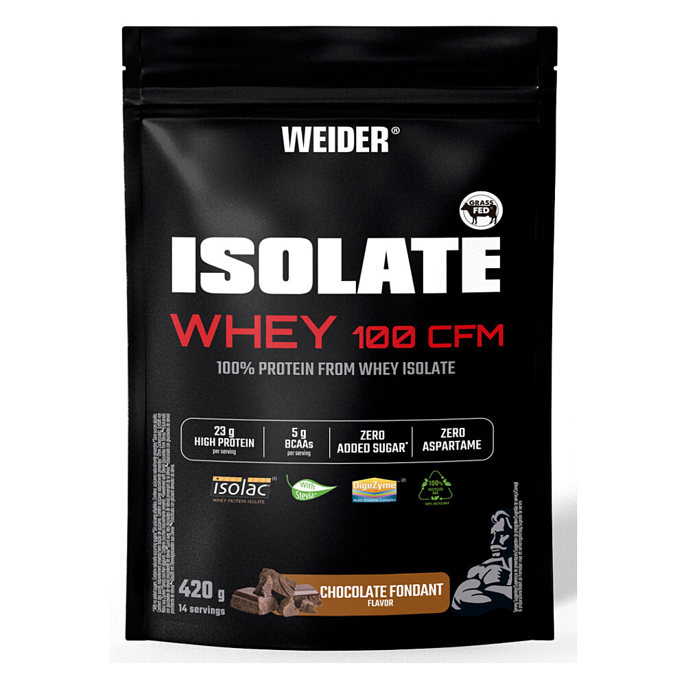 Weider Isolate Whey 100 CFM syrovátkový izolát příchuť Chocolate Fondant 420 g