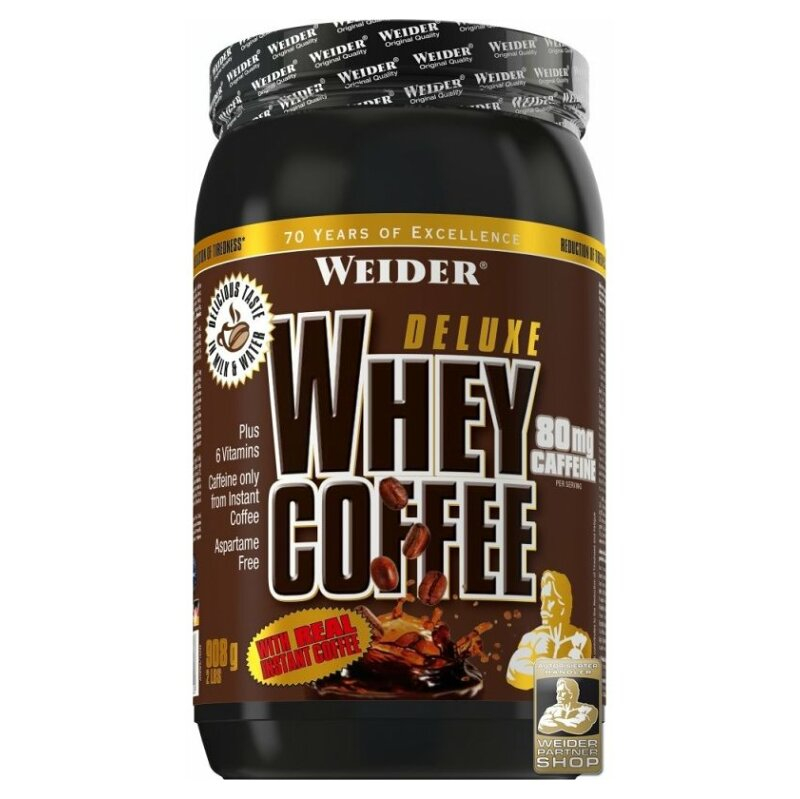 Levně WEIDER Deluxe Whey Coffee 908 g