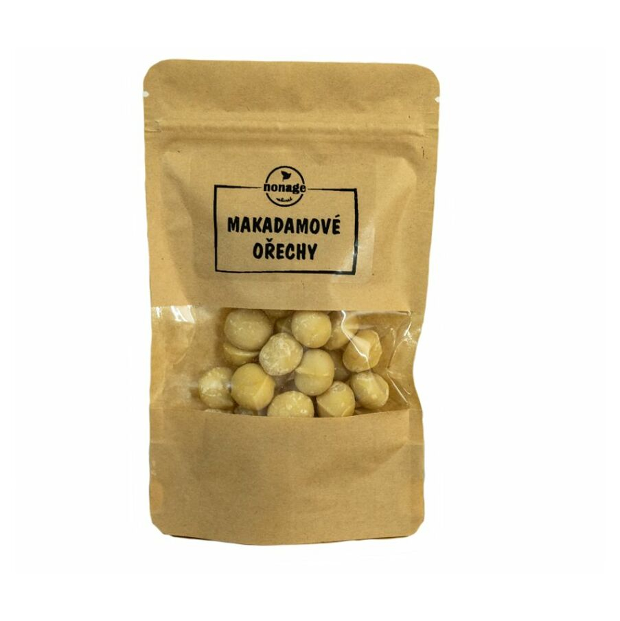 Levně NONAGE Makadamové ořechy natural 200 g