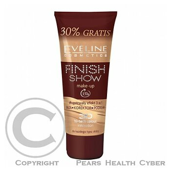Eveline Make up Finish Show - písková 40ml (Make-up)