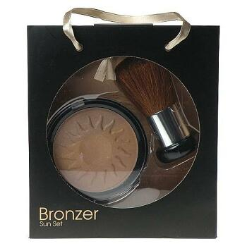 Makeup Trading Bronzer Sun Set  14g 14g Bronzing Powder + Brush Sada dekorativní kosmetiky