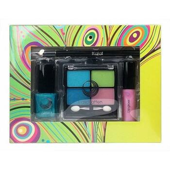 Makeup Trading Nice Set Summer  27,6g 4x 1,5g Eyeshadows + 3g Lipstick + 15ml Nail
