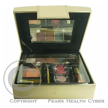 Makeup Trading Pink Tablet  21,7g 1x Lak na nehty + 5x Oční stíny + 1x Tvářenka +  2x Lesk na rty + Aplikátory + Kosmetický kufřík