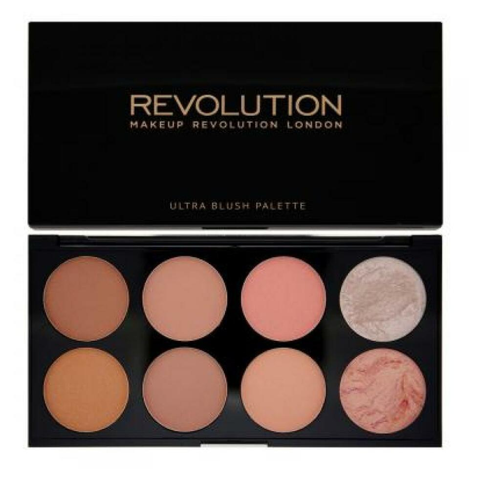 Levně Makeup Revolution Ultra Blush Palette Hot Spice - paletka tvářenek