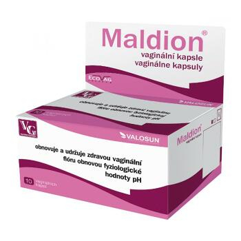 Maldion 10 vaginálních kapslí