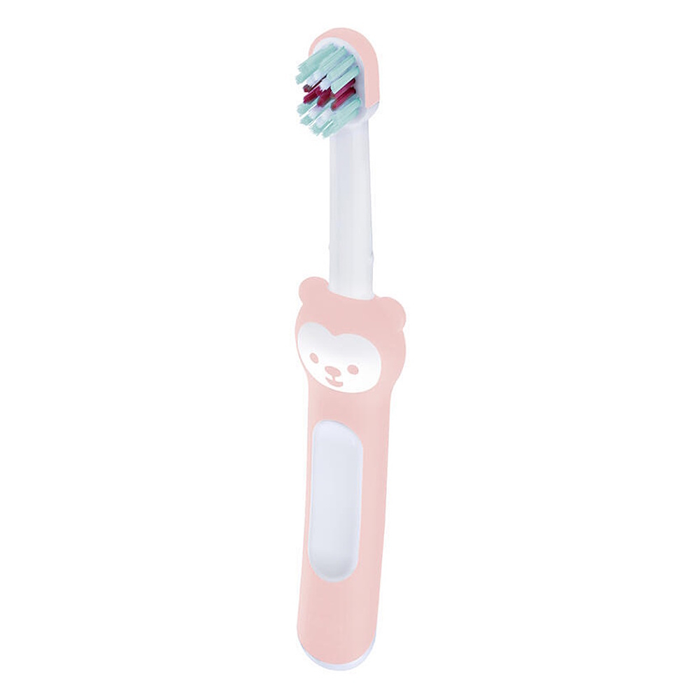 MAM Baby's brush kartáček na zuby 6+m růžový 1 kus