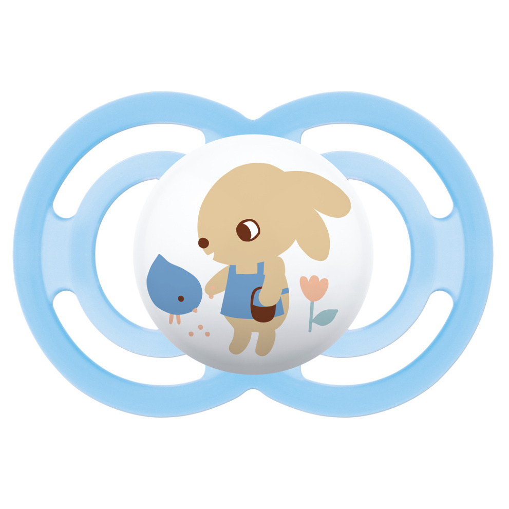 E-shop MAM Dudlík perfect 16m+ králík modrý