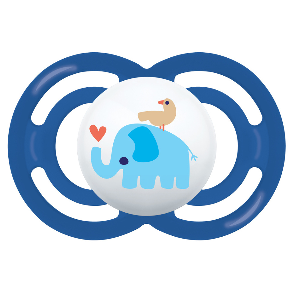 E-shop MAM Dudlík perfect 6m+ slon modrý