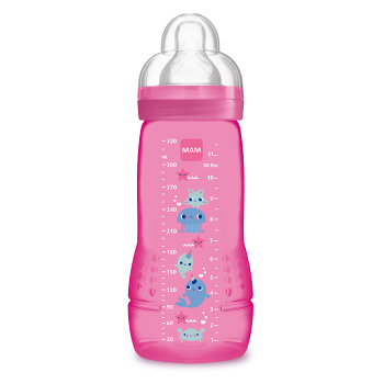 MAM Lahev baby bottle růžová 330 ml