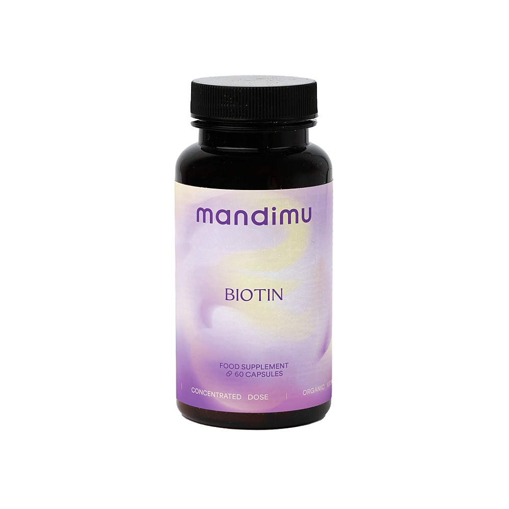 MANDIMU  (dříve Jíme zdravě) Biotin 60 kapslí