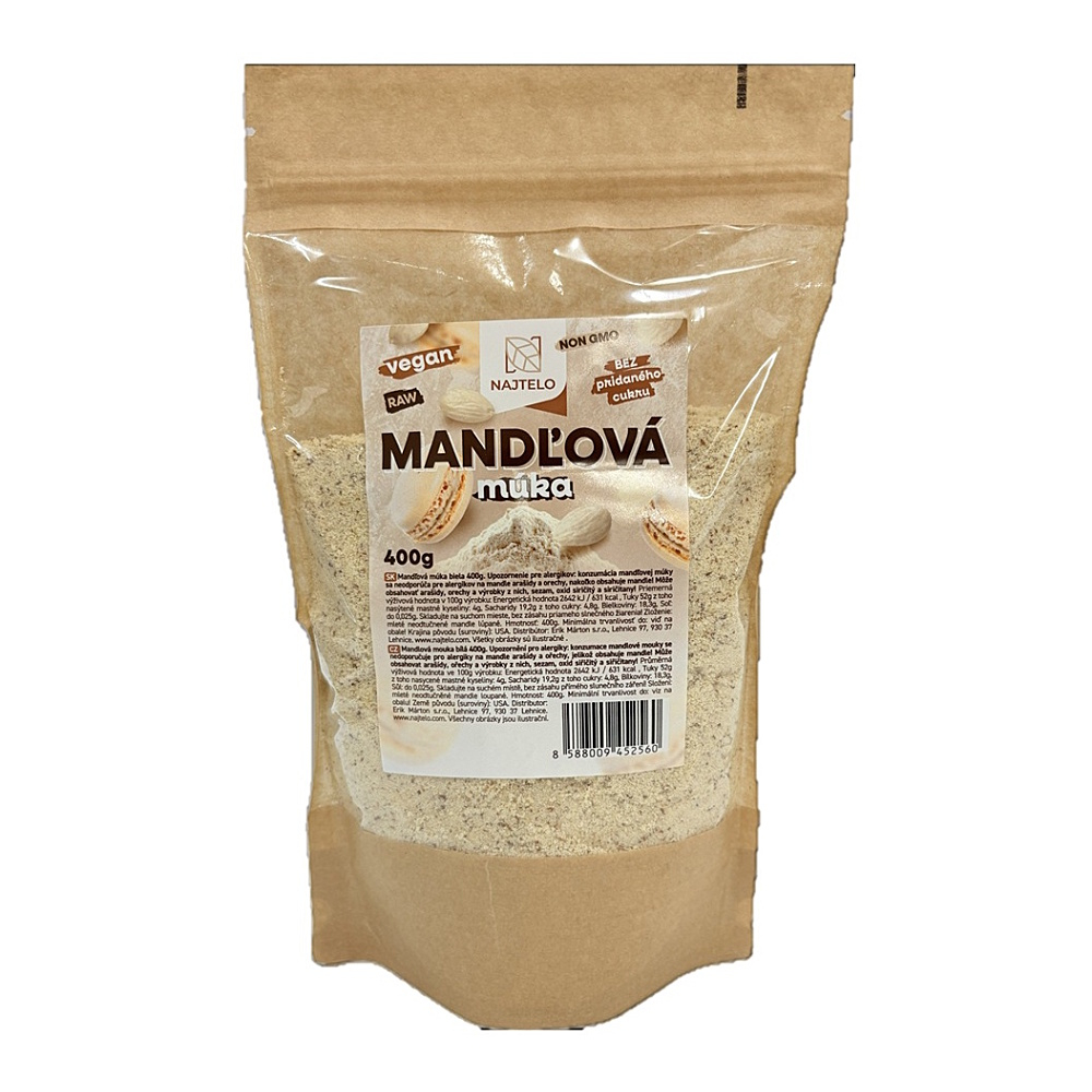 NAJTELO Mandlová mouka 400 g
