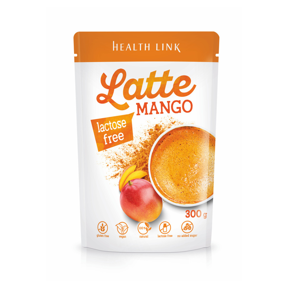Levně HEALTH LINK Mango latte 300 g