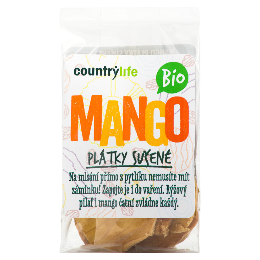 E-shop COUNTRY LIFE Mango plátky sušené BIO 80 g